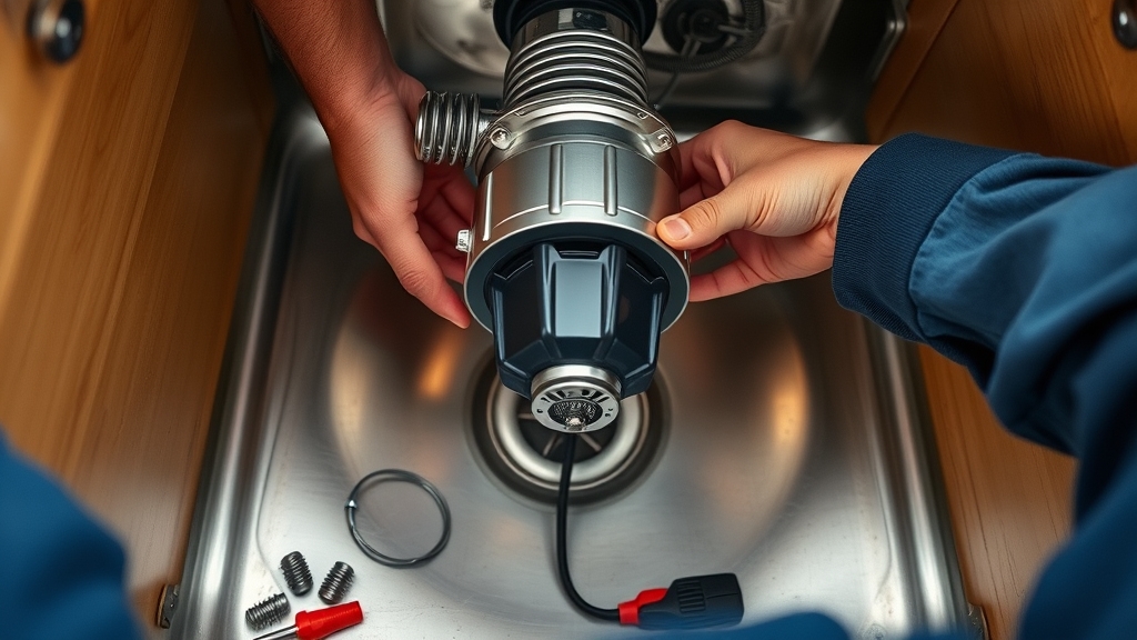 Garbage disposal installation