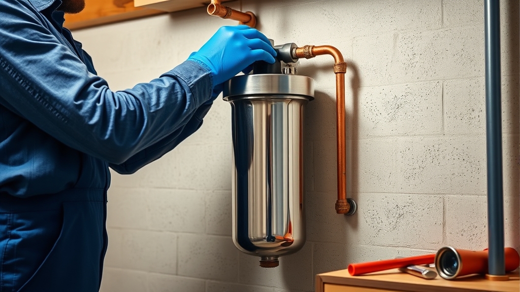 Whole house water filter